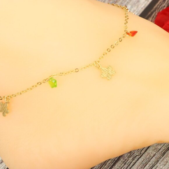 "Elegant Handmade Anklet – Delicate Jewelry for Women, MAR092093 - Picture 4 of 10
